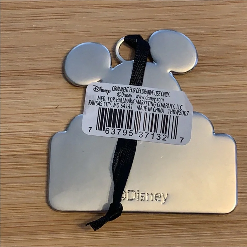 Disney Mickey Mouse “Hey, sweetie!”Metal Ornament